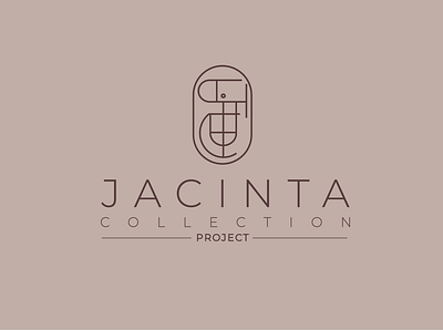Jacinta Collection Project brand identity branding brandmark design ellegant fashion jacinta logo logotype monogram pretty vector womenswear yournamelogo