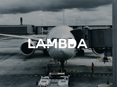Lambda - Aircraft Career Business Logo Design aircraft airplane brand brand identity branding brandmark design graphic design lettermark logo logo design logos logotype symbol vector