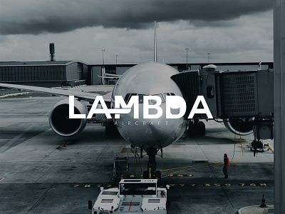 Lambda - Aircraft Career Business Logo Design