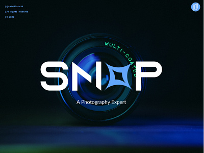 SNAP Photography studio logo design brand identity branding brandmark camera design logo logomark logos logotype minimalist logo photography logo simple logo snap studio logo typography vector