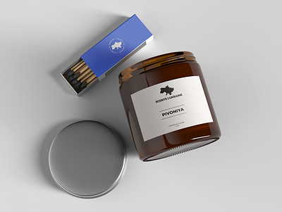 Branding design - Scents of Ukraine brand identity branding candle design graphic design identity label design logo logos minimalist logo modern logo product design typography visual identity