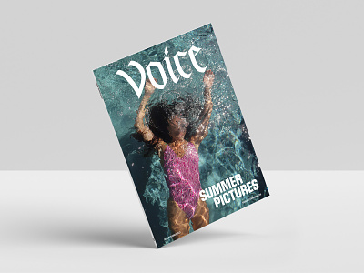 Voice Magazine art directon branding design graphic design logo typography