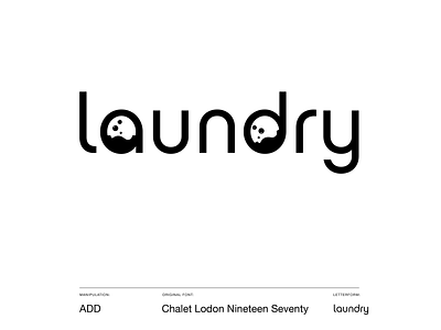 Character Manipulation • Add add branding character creativeprocess fundamentals houseindustries laundry minimal minimalism type typedesign typeface typography