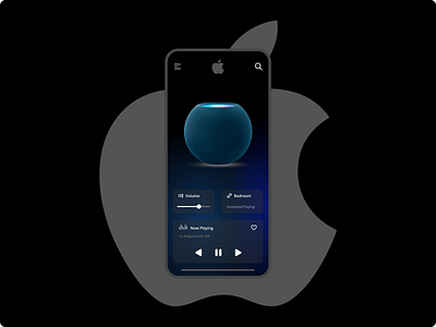 Apple Music Player app branding design icon illustration logo typography ui ux vector