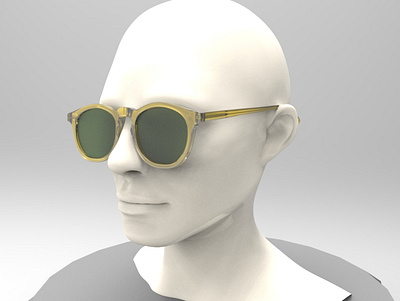 3D Sunglasses Design 3d design graphic design