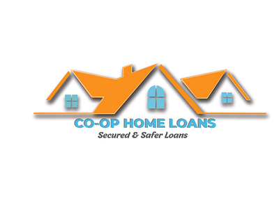Co-Op Home Loans Logo branding design graphic design logo