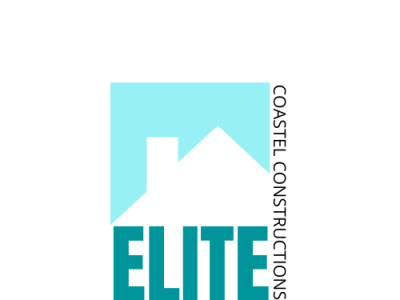 ELITE Coastel Constructions Logo branding design graphic design illustration logo