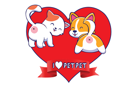 I <3 Pet Pet Logo