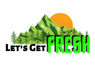 Let's Get Fresh Logo branding design graphic design illustration logo