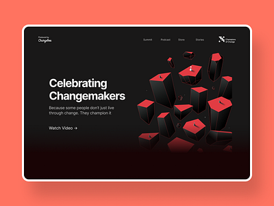 Champions of Change - Landing Page