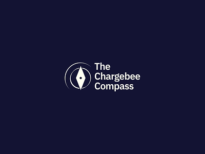 The Chargebee Compass - Branding brand design branding identity design illustration logo logo mark pen typography