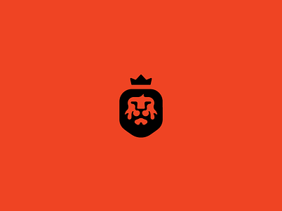 Lion king lion logo mark unused