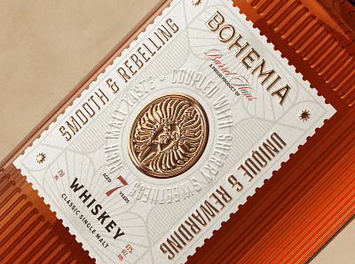 Bohemia Whiskey product rendering