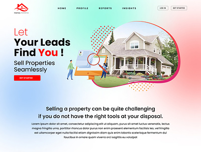 Fishtail Properties Landing Page design graphic design illustration landing page logo ui ux