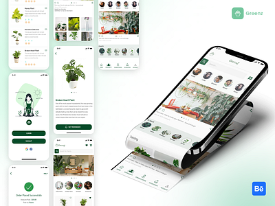 Greenz - Behance Case study