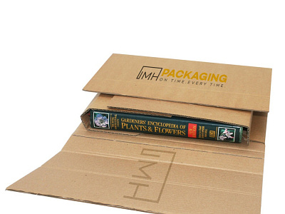 Custom Printed Book Packaging Boxes UK