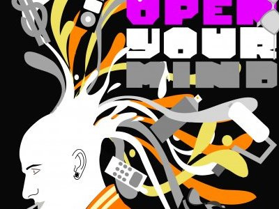 Open Your Mind draw illustration illustrator vector