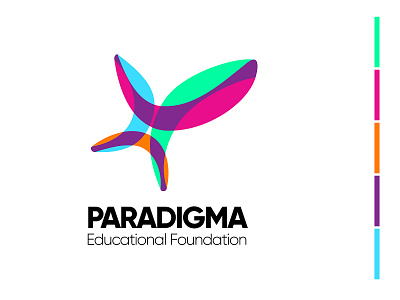 Logo for Paradigma Educational Foundation education education logo educational foundation logo logodesign logos logotype