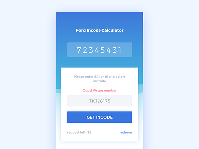 Ford/Mazda Incode to Outcode Calculator app car key tech