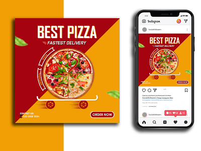 Food Social Media Post Design social media banner mockup social media banner png social media banner psd social media banner sizes social media banner templates