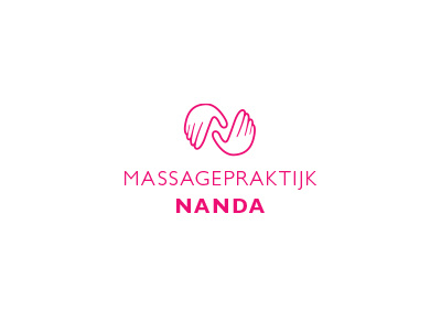 Logo Massageprakijk Nanda branding health logo