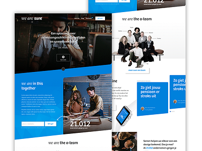 We are sure website angle dutch startup ui webdesign website