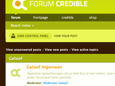 Credible Forum credible forum icon phpbb