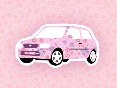 Cuore Pink (desktop bg attached) car cuore icon pink texture