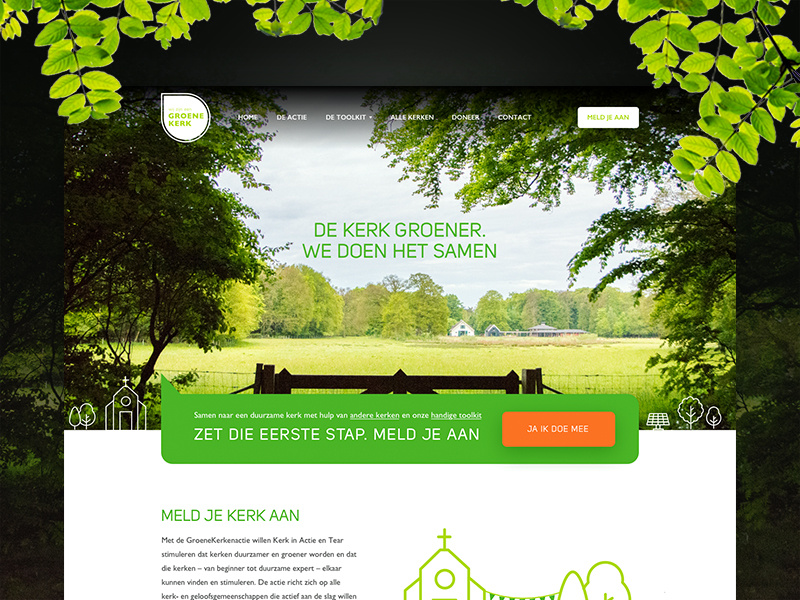 Design groenekerken.nl