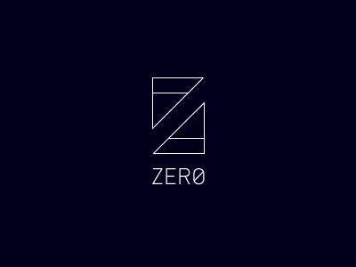 ZER0 logo simple vector z zero