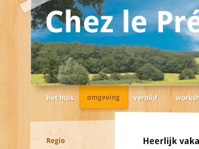 Hompage Chez le Pré