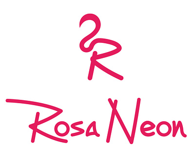 Rosa Neon branding design graphic design illustration logo vector