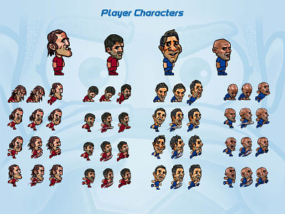 "Shootrun" character design animation design game graphic design illustration