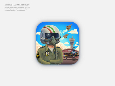 "Airbase managment" Game icon