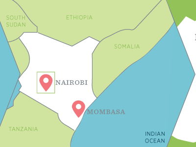 Kenya Map Inset