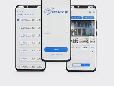 Real Estate App Design app design branding graphic design ui