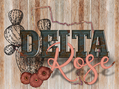 Delta Rose TX - Boutique Branding