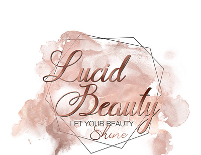 Lucid Beauty - Salon branding design graphic art graphic design illustration logo photoshop procreate