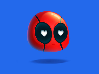 Deadpool 2d art cartoon cartoons character characterdesign comics cute dc deadpool design hero illustration marvel superhero