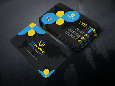 Corporate Business card app branding design icon illustration logo typography ui ux vector web