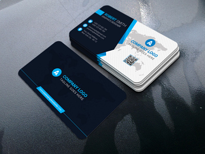 Corporate Business Card business card graphic design web