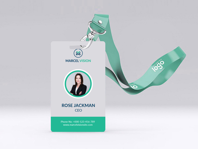 Brand Identity ID card Font Part by Anowar Hossain on Dribbble