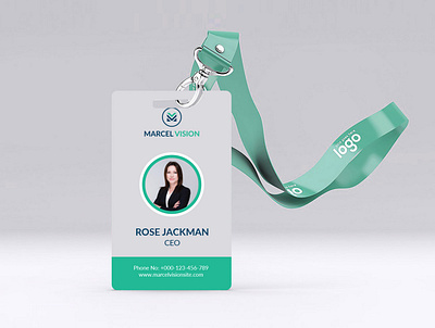 Brand Identity ID card Font Part logo