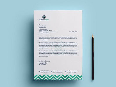 Brand Identity Letterhead Design logo