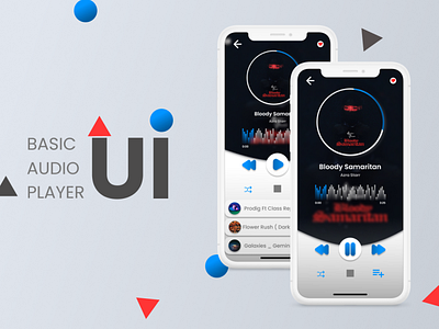 Basic Audio Player UI