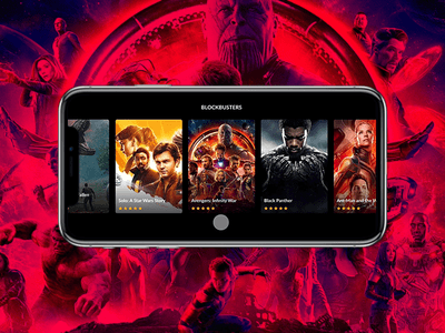 Micro Interactions for movie streaming app app design flinto interactions micro prototype
