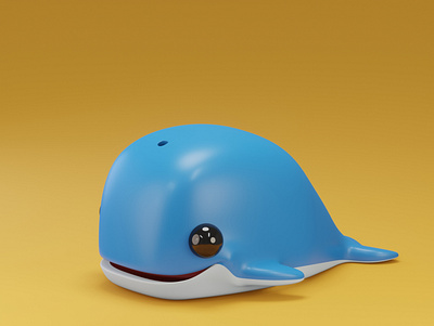 Baby Whale 3d
