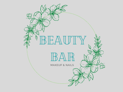 Beauty Bar graphic design logo