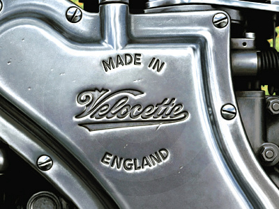 Velocette Engine art bikes biking british digital engine illustration motorbikes motorcycles steel type velocette