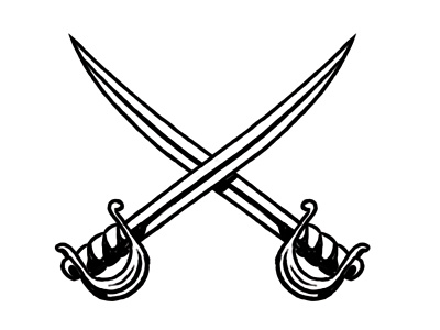 Battle battle fantasy films golden compass icons illustration movies partwork swords symbols